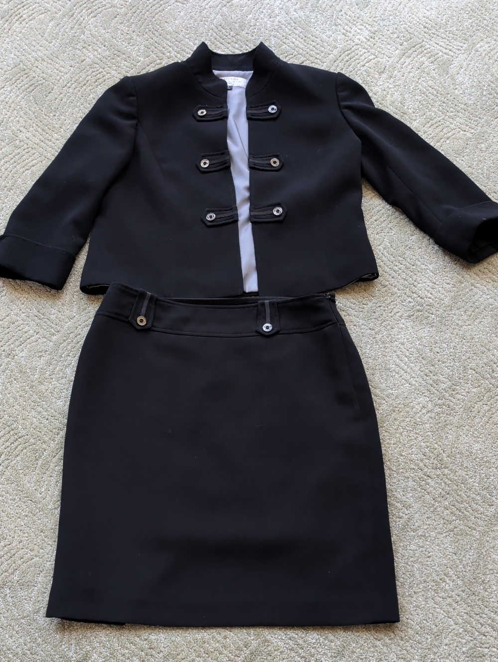 Black Pencil Skirt — Tailored Professional Style